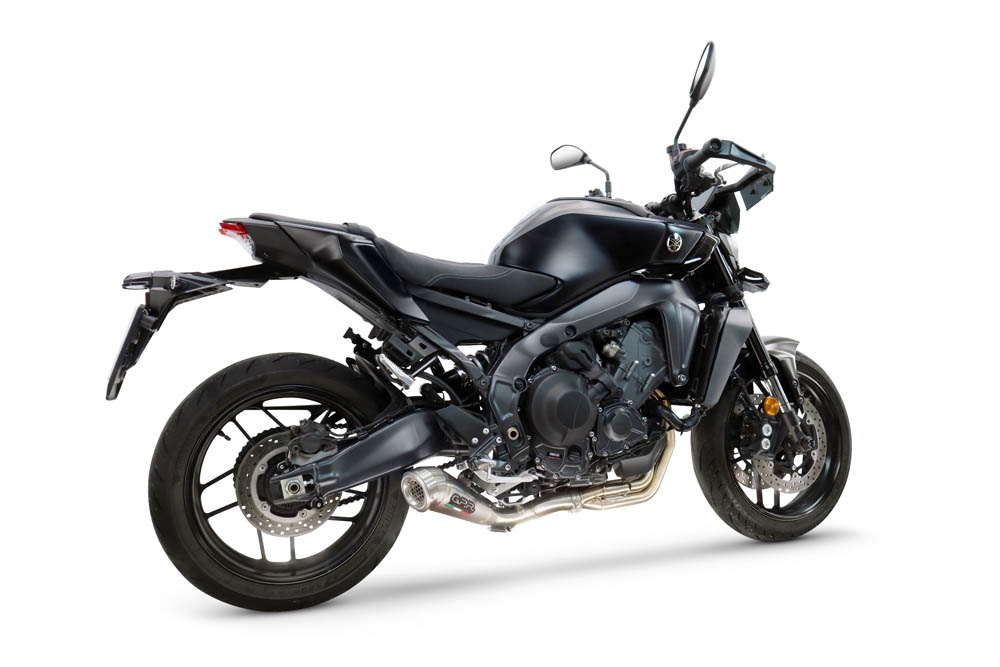 GPR escape compatible con  Yamaha Mt-09 2025-2026, Powercone Evo, Escape completo racing, incluyendo colector y db killer desmontable, sin homologación 