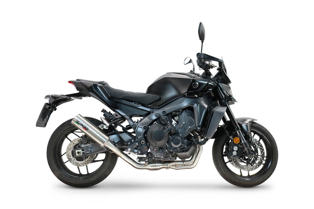 GPR escape compatible con  Yamaha Mt-09 2025-2026, M3 Inox , Escape completo racing, incluyendo colector y db killer desmontable, sin homologación 