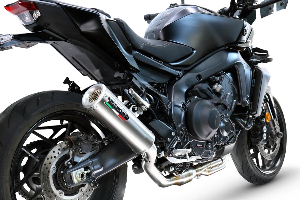 GPR escape compatible con  Yamaha Mt-09 2025-2026, M3 Inox , Escape completo racing, incluyendo colector y db killer desmontable, sin homologación 