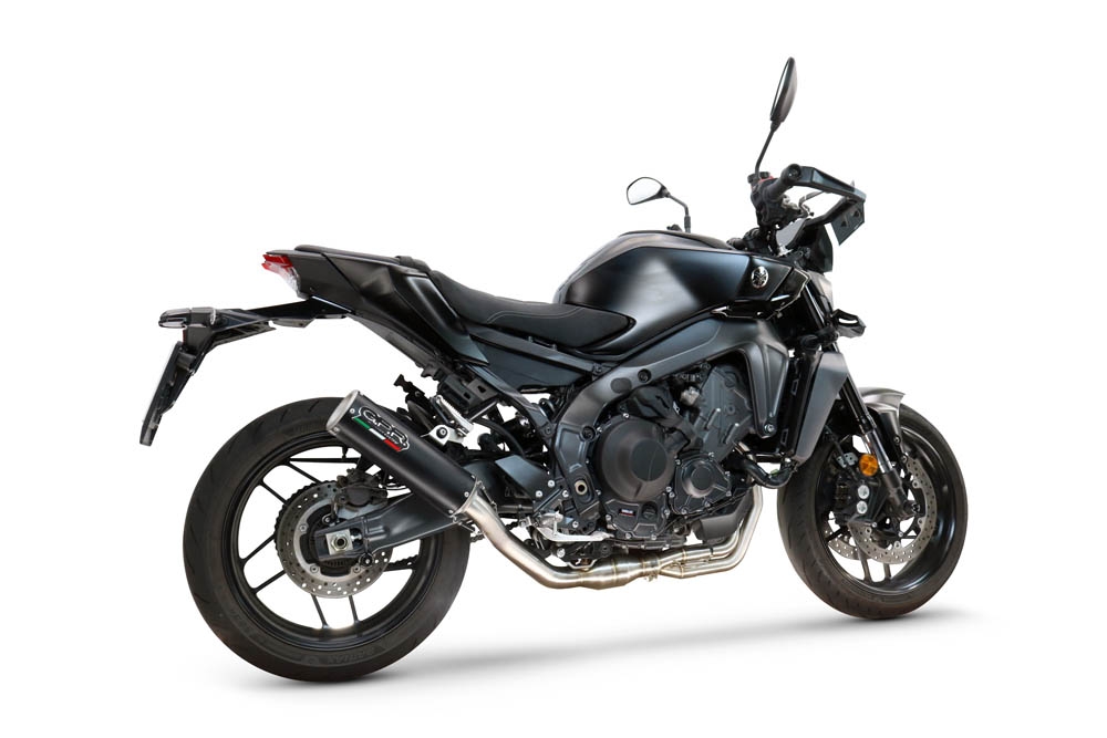 GPR escape compatible con  Yamaha Mt-09 2025-2026, M3 Black Titanium, Escape completo racing, incluyendo colector y db killer desmontable, sin homologación 