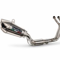 GPR escape compatible con Yamaha YZF R7 2021-2024, GP-Revo Titanium, Escape completo homologado y legal,con catalizador incluido db killer extraíble 