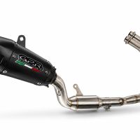 GPR escape compatible con Yamaha YZF R7 2021-2024, GP-Revo Black Titanium, Escape completo homologado y legal,con catalizador incluido db killer extraíble 