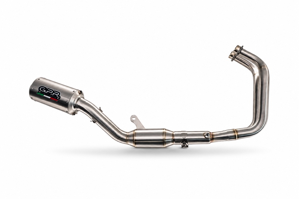 GPR escape compatible con Yamaha YZF R7 2021-2024, M3 Inox , Escape completo homologado y legal,con catalizador incluido db killer extraíble 