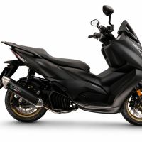GPR escape compatible con Zontes M 125 2022-2024, Furore-X Scooter, Escape completo homologado y legal,con catalizador incluido db killer extraíble 