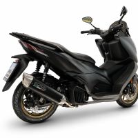 GPR escape compatible con Zontes M 125 2022-2024, Furore-X Scooter, Escape completo homologado y legal,con catalizador incluido db killer extraíble 