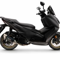 GPR escape compatible con Zontes M 125 2022-2024, Furore-X Scooter, Escape racing, silencioso con tubo de conexión 
