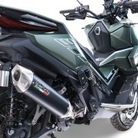 Escape compatible con Zontes 365D 2024-2026, Furore-X Scooter, Silenciador homologado para ruido, escape completo con catalizador y db killer 