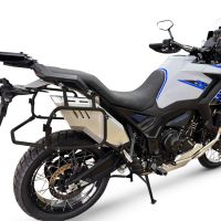GPR TECH compatible con  Zontes 703 F 2025/2026 Portaequipajes específico para maletas laterales de 38 Lt y 32 Lt, color negro.